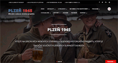 Desktop Screenshot of plzen1945.cz